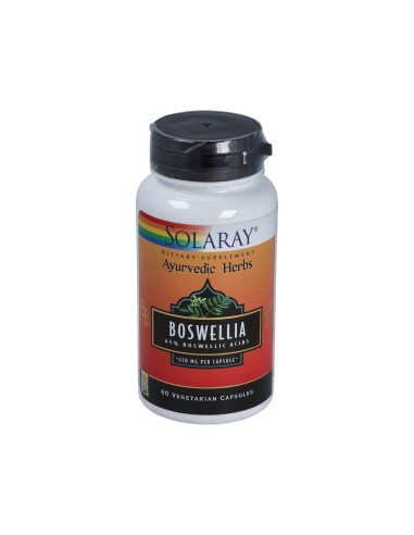 Boswellia Solaray 60 cápsulas – Apoyo natural articular