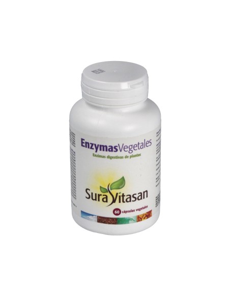 Enzymas Vegetales 60Cap Sura Vitasan  Digestión Saludable