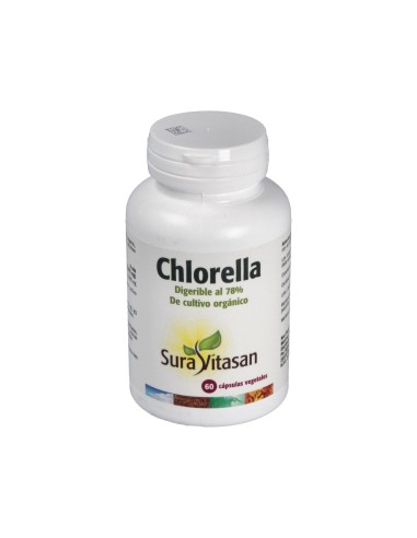 Chlorella 60Cap Sura Vitasan | Suplemento Natural Detox