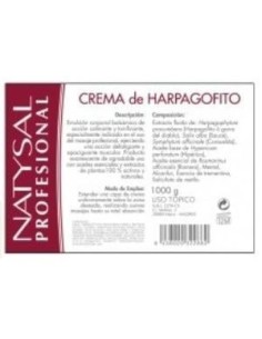 Crema Harpagofito 1Kg.Profesional de Natysal 2