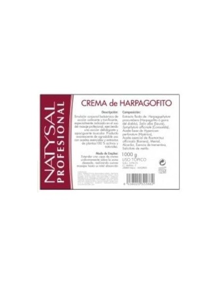 Crema Harpagofito 1Kg.Profesional