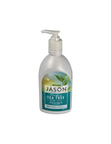 Satin Soap Jabon De Manos Tea Tree 480Ml.