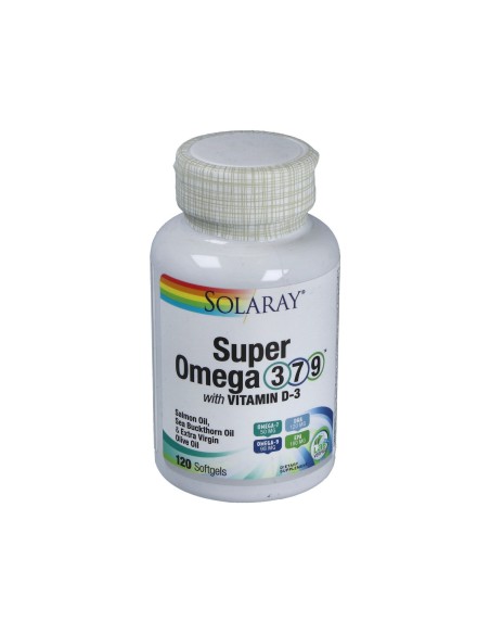 Super Omega 3 7 9 Solaray – 120 Perlas para Salud Óptima