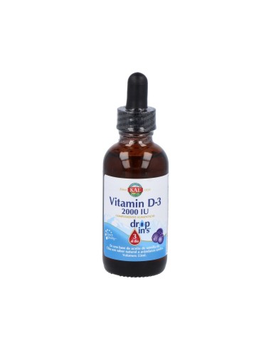 Vitamina D3 Gotas 53ml Solaray – Salud Ósea y Vitalidad