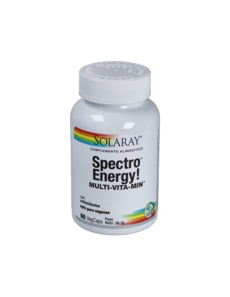 Spectro Energy 60Cap Solaray – Vitalidad y Energía Natural