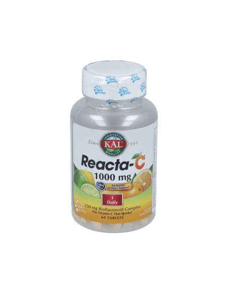 Reacta-C 1000mg Solaray | 60 Comprimidos Vitamina C Salud