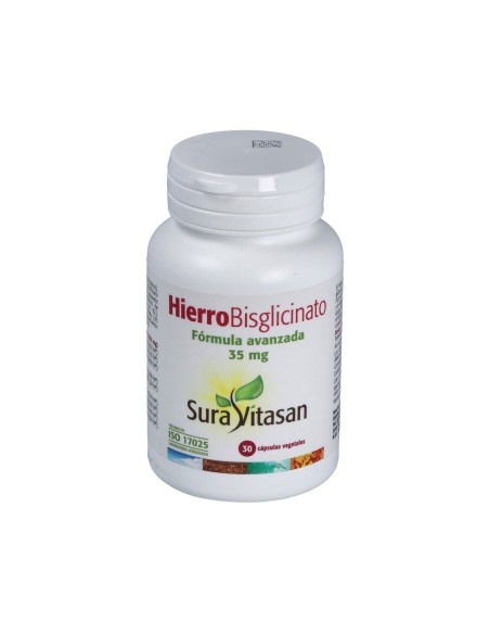Hierro Bisglicinato 30 Caps de 
Sura Vitasan