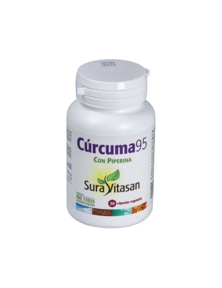 Curcuma 95%Std 30 Caps Con Piperina de 
Sura Vitasan