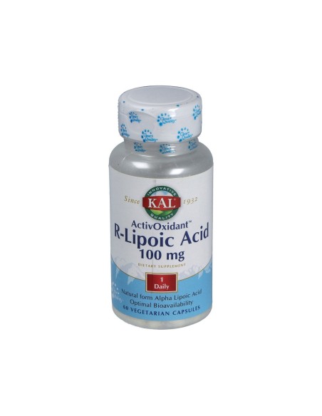R-Lipoic Acid Activoxidant 60 cápsulas | Solaray antioxidante