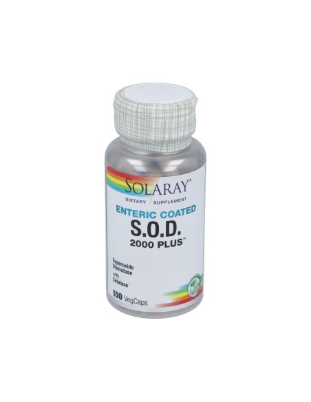 S.O.D. 2000 Plus 100Cap.Veg. Solaray – Antioxidante Natural