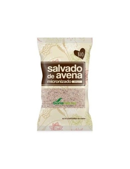 Salvado de Avena Fino Micronizado 250g Soria Natural Saludable