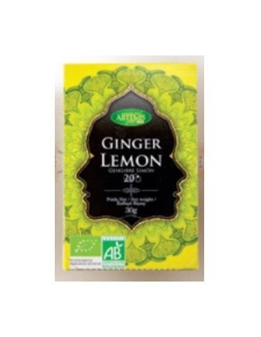 Ginger Lemon 20 Filtros Sin Teina de Artemisbio
