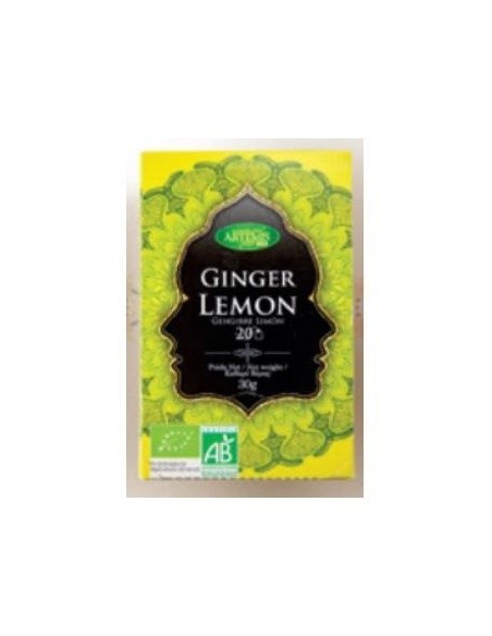 Ginger Lemon 20 Filtros Sin Teina de Artemisbio