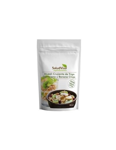 Muesli Cruji Trigo Sarraceno Banana Chip 300 Gr de