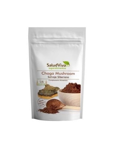 Chaga Mushroo En Polvo 100Gr. Bio Sg S/A Vegan