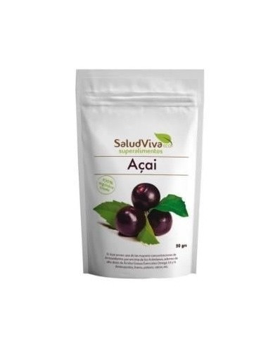 Açai En Polvo 50Gr. Bio Sg S/A Vegan de Salud Viva