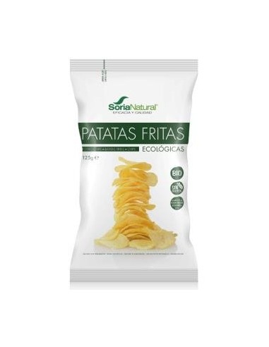 Patatas Chips Eco de Soria Natural 125g – Snack Saludable