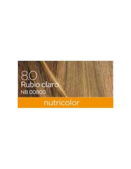 Tinte Light Blond Dye 140 Ml Rubio Claro ·8.0 de Biokap