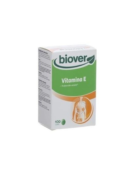 Vitamina E Natural 45 IE 100 Cápsulas Blandas Biover