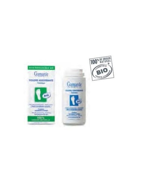 Polvos Absorbentes Pies Gamarde Bio 100 Gr de Gamarde