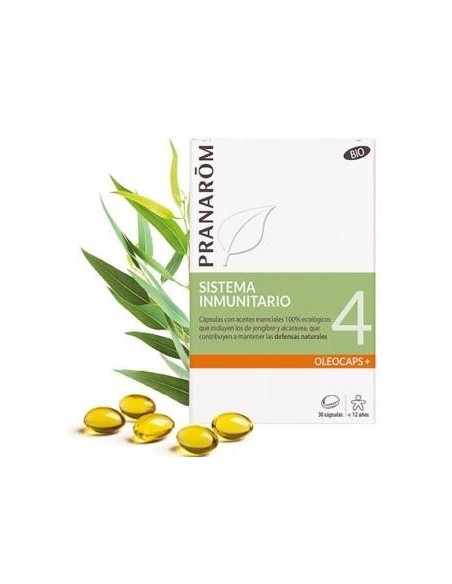 Oleocaps+ Plus 4 Sistema Inmunitario 30Cap. Bio de Pranarom