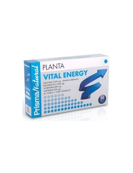Plantavital Energy 20 Ampollas Prisma Natural