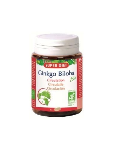 Ginkgo Biloba Bio 80 Comp. Superdiet – Memoria y Concentración