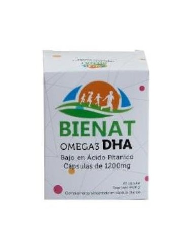 Bienat Dha Omega 3 1200Mg 60 Cápsulas  Bienat