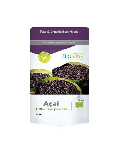 Açaí Raw Powder Biotona: Superalimento Natural y Energético