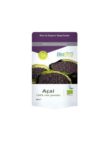 Açaí Raw Powder Biotona: Superalimento Natural y Energético