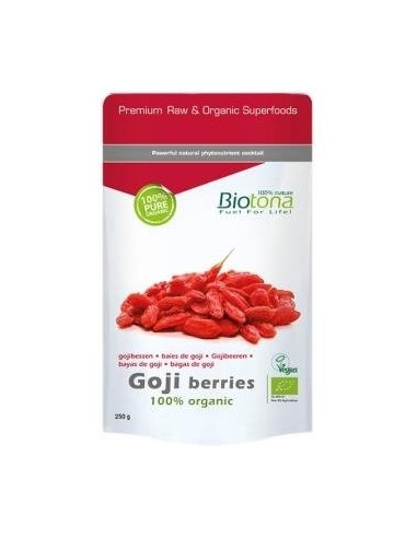 Goji Berries Orgánicas Biotona – Antioxidantes Naturales Saludables