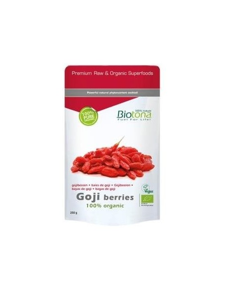 Goji Berries Orgánicas Biotona – Antioxidantes Naturales Saludables