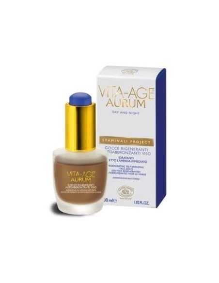 Vita-Age Aurum Serum Regenerador Antiedad 30 Mililitros Bottega Di Lungavita