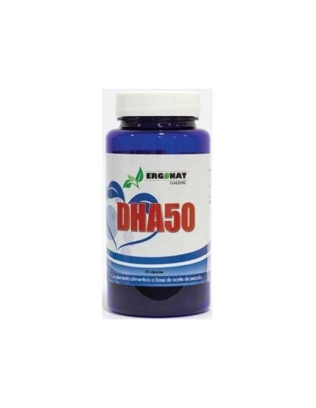 Dha50 90Cap. Ergonat – Suplemento de Omega-3 para el Cerebro