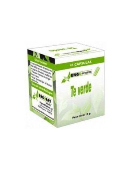 Té Verde Ergosphere 45 Cap – Energía y Bienestar Natural