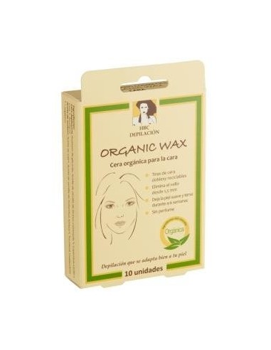 Cera Orgánica Facial en Tiras HBC – Limpieza Suave y Efectiva