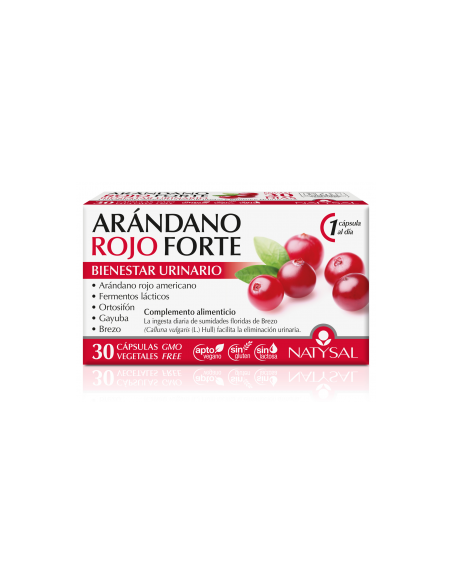 Arándano Rojo Forte Natysal 60 Cápsulas – Salud Urinaria