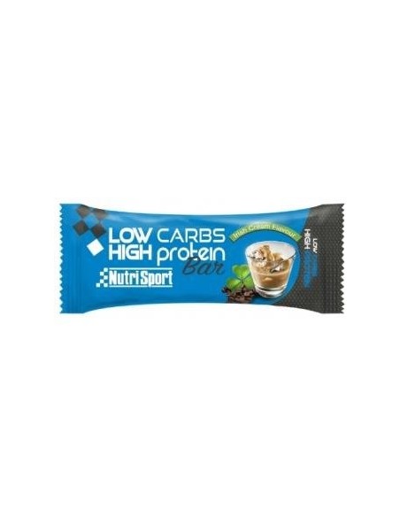 Low Carbs High Protein Irish Cream 16Barritas Nutrisport