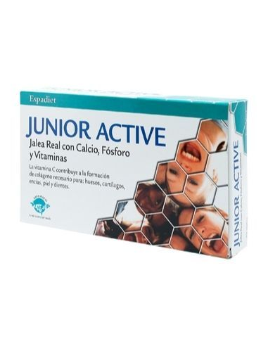 Jalea Real Junior Active 20 Ampollas de Espadiet