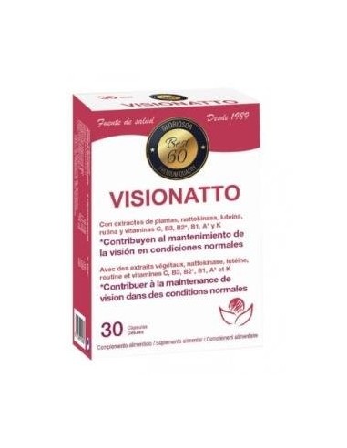 Visionatto 30Cap. Bioserum | Suplemento Natural para la Visión