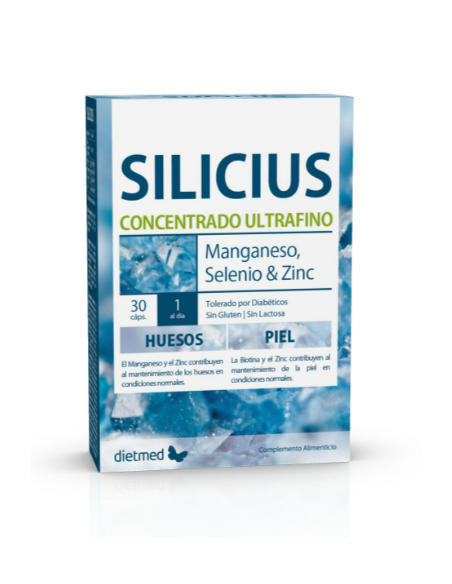 Silicius Concentrado Ultrafino  30 Capsulas De Dietmed