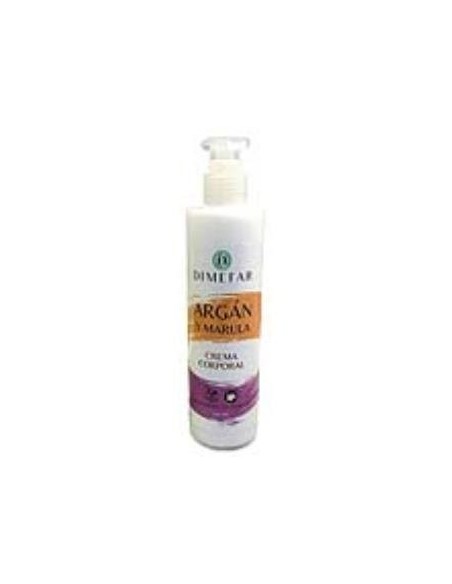 Crema Corporal Argán-Marula 250 ml con dosificador de Dimefar