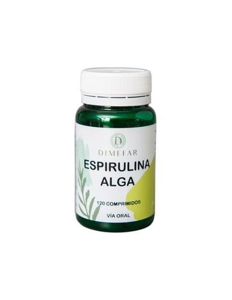 Spiruldin Spirulina 450mg 120 Comprimidos - Algas de México