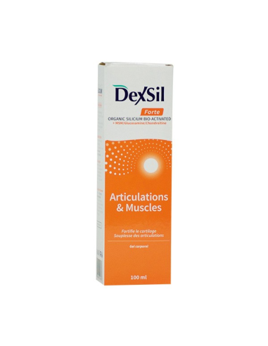 Forte MSM Gel 100ml Dexsil – Alivio para Articulaciones y Músculos
