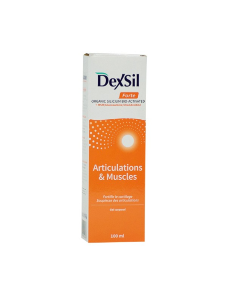 Forte MSM Gel 100ml Dexsil – Alivio para Articulaciones y Músculos