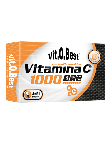 Vitamin C 1000 Vit.O.Best - 60 Vegecaps para tu salud