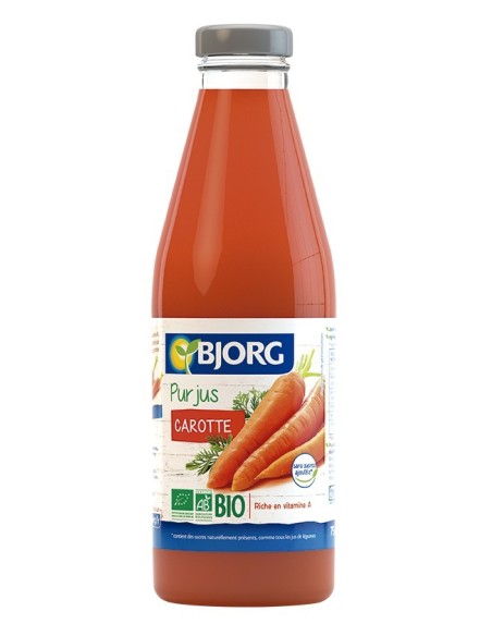Zumo de Zanahoria Bio Bjorg 75 cl – Natural y Saludable
