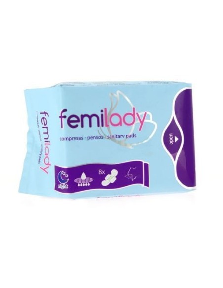 Compresa Noche 8 Capas 8 Uds de Femilady