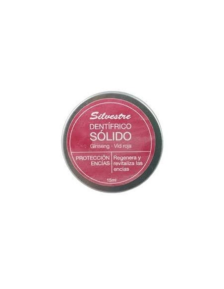 Dentifrico Solido Encias Vid/Ginseng 15Ml Roj de Silvestre