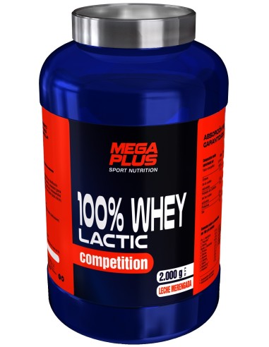 Whey 100% Lacticcomp Choco Neg 1kg Mega Plus Proteína Premium